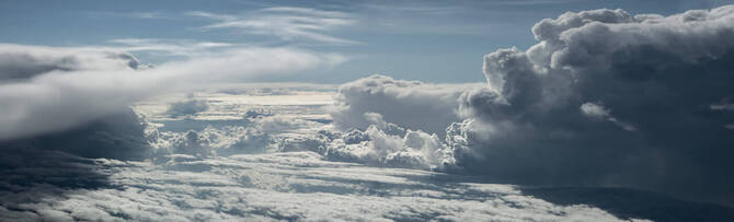Stormy Clouds - LinkedIn Background - Get some inspiration!